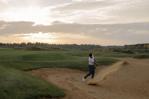 bunker shot technique